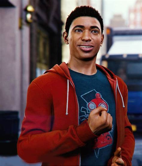 Spider-Man PS4 Miles Morales Red Hoodie | Free Shipping