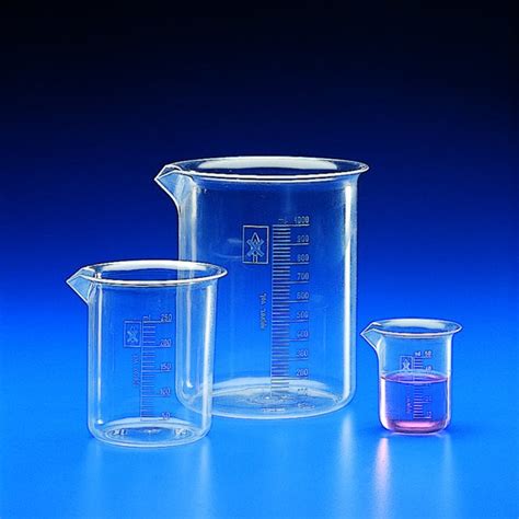 Graduated Low Form TPX Beakers, 50ml - Buy Online at LabDirect