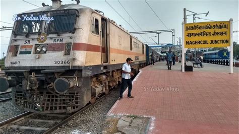 16318 Himsagar Express | 3rd largest route train in India | SR Yadav ...