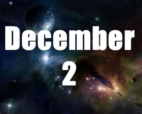 December 2 Birthday horoscope - zodiac sign for December 2th