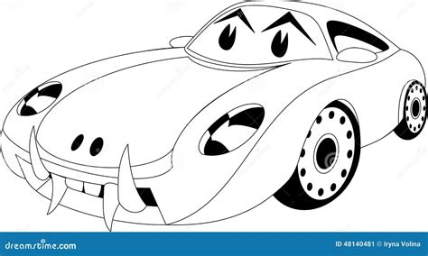 Cartoon Car Stock Vector - Image: 48140481