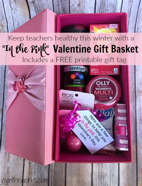 In the Pink Valentine's Day Gift Basket - Joy in the Works