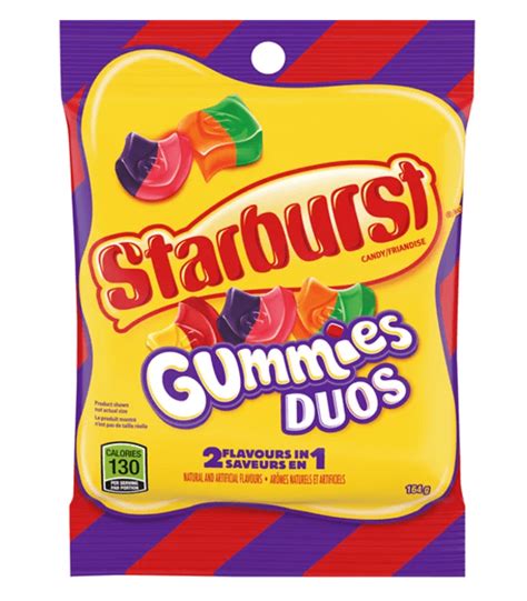 191 g Starburst Duos 2 flavors in 1 - Mart31