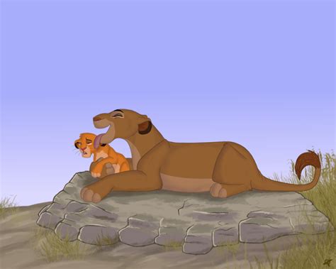 Sarabi and Simba by TorazTheNomad on DeviantArt