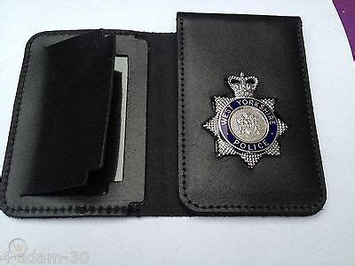 OBSOLETE WEST YORKSHIRE POLICE BADGE & WARRANT CARD ID HOLDER-UNIFORM ...