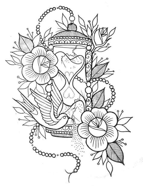 20+ Free Printable Adult Coloring Pages Patterns Flowers - EverFreeColoring.com