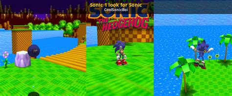 Sonic 1 look for Sonic [Sonic Adventure 2] [Mods]