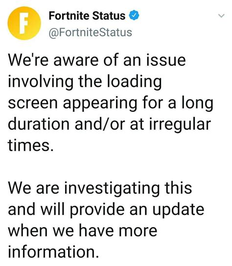 Fortnite Battle Royale : Loading screen coming for long duration & at irregular times bug ...