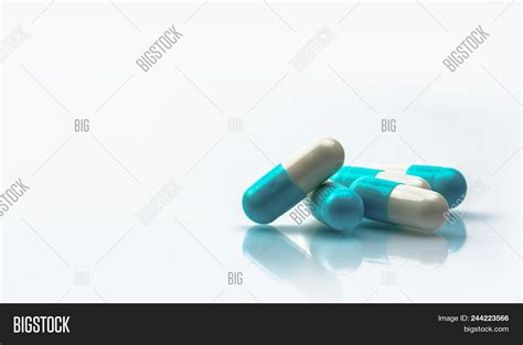 Blue White Capsules Image & Photo (Free Trial) | Bigstock