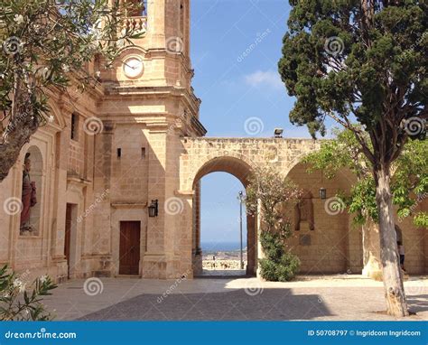 Mellieha Village Malta stock image. Image of malta, church - 50708797