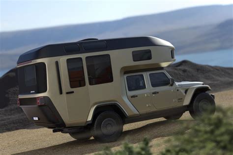 Geo-Cab Transforms Jeep Gladiator Into a Legit Camper