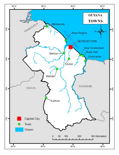 Towns and Capital City – GUYANA LANDS AND SURVEYS COMMISSION`S FACT ...