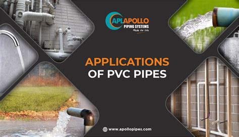 What Are Applications Of PVC Pipes- APL Apollo Pipes