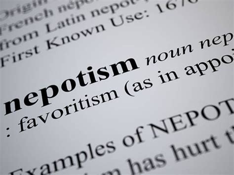 VIEWPOINT: Nepotism is in all walks of life - South Asia Times