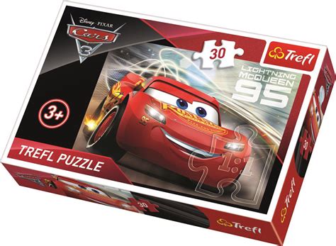 Puzzle Lightning McQueen, 1 - 39 pieces | Puzzle-USA.com