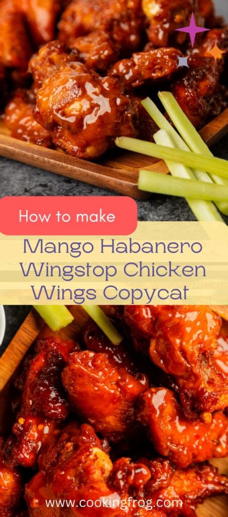 Mango Habanero Wingstop Copycat Recipe - Cooking Frog