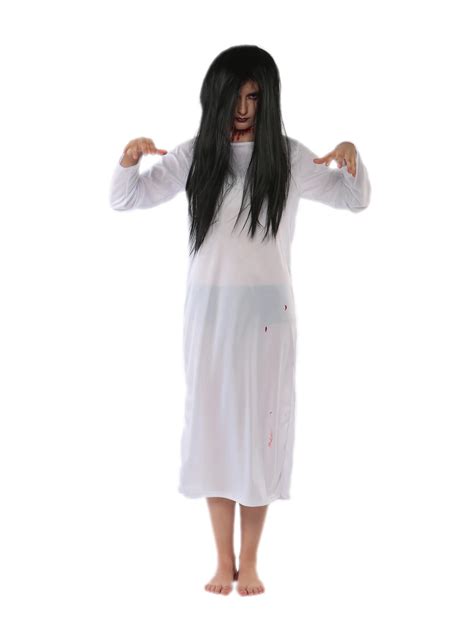 Free shipping very popular movie sadako cosplay costumes adult fancy ghost costumes Japanese ...