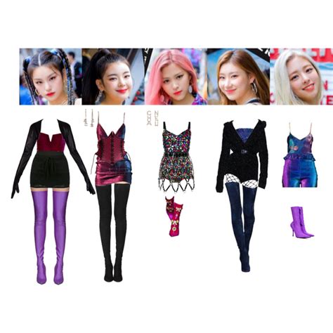 Fashion set itzy icy created via | Bts inspired outfits, Photoshoot outfits, Kpop fashion outfits