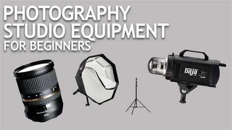 Photography Studio Equipment for Beginners - The Slanted Lens