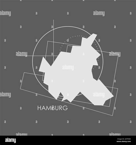 Hamburg city map Stock Vector Image & Art - Alamy