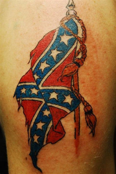 125+ Rebel Flag Tattoo with Amazing Design Ideas - Wild Tattoo Art