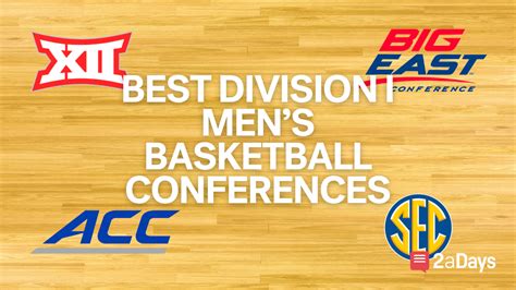 The 4 Best NCAA Division I Men’s Basketball Conferences | Basketball ...