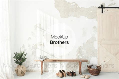 Entrance Mockup Stock Photo 228, a Print Template by MockUpBrothers