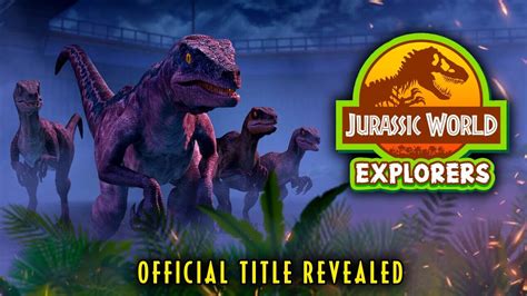 OFFICIAL TITLE REVEALED! New Animated Series coming for Jurassic World! - Jurassic World ...