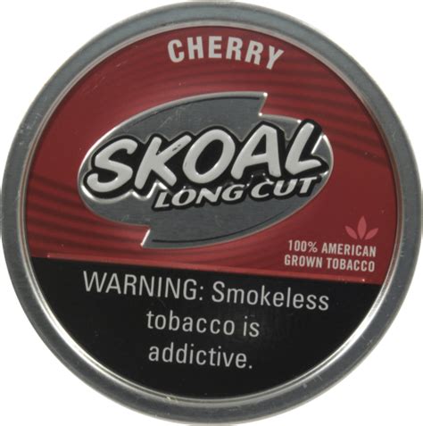 80 EMPTY SKOAL Cherry Longcut TOBACCO CANS Modern (1970-Now)