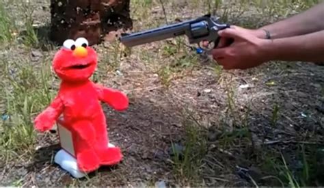 Elmo With A Gun Meme