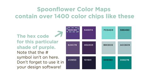 Spoonflower Bootcamp: What is a Hex Code? - Spoonflower Blog