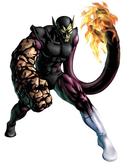 Super-Skrull (Kl'rt) (Earth-616) | art by Shinkiro | Marvel villains ...