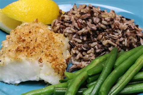 Parmesan Crusted Cod - Kate's Plate