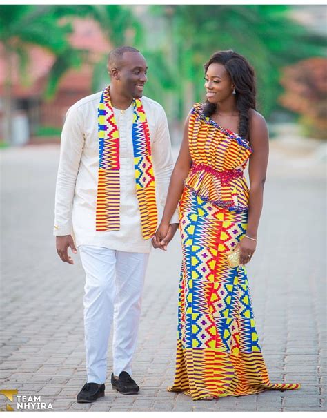 ghana kente styles, African wax prints | Kitenge Fashions For Couples | African Dress, Kente ...