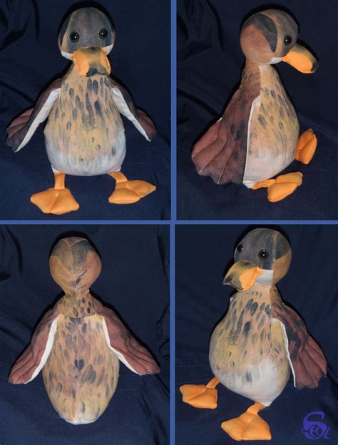 Mallard duck-plushie by IsisMasshiro on DeviantArt