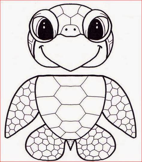 Turtle Template Printable | DocTemplates