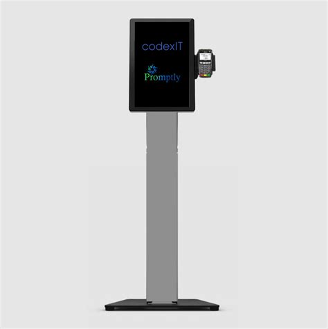 Touchscreen Floor Standing Kiosk - codexIT