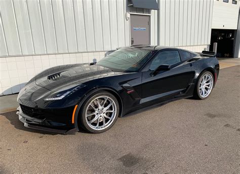 Chevrolet Corvette C7 Grand Sport Black Forgeline F01 Wheel | Wheel Front