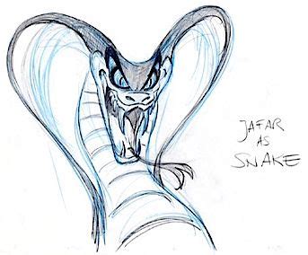 Character Design: Jafar (Snake Form) | Disney art style, Disney drawings, Disney concept art