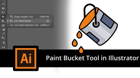 How To Use The Live Paint Tool In Adobe Illustrator | Convert Text To Path - Bullfrag