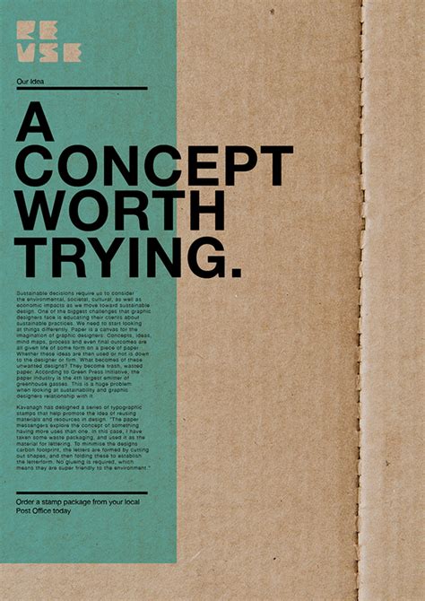 Sustainable Graphic Design :: Behance