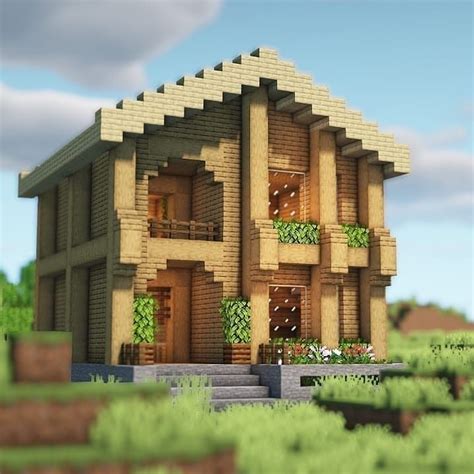 46 Likes, 1 Comments - Minecraft Builds & Redstone (@themcguide_) on Instagram: “Beautiful birch ...