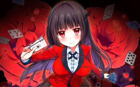 Download Yumeko Jabami Anime Kakegurui HD Wallpaper