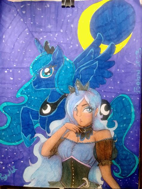 Princess Luna Fanart by sovietbaby01 on DeviantArt