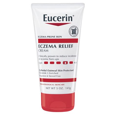 Eucerin Eczema Relief Body Cream, Fragrance Free Eczema Lotion, 5 Oz ...