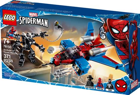 Best Buy: LEGO Marvel Spider-Man: Spider-Jet vs. Venom Mech 76150 6289070