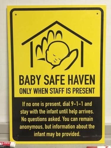 Lynchburg fire stations buy 'safe haven' signs to help save babies