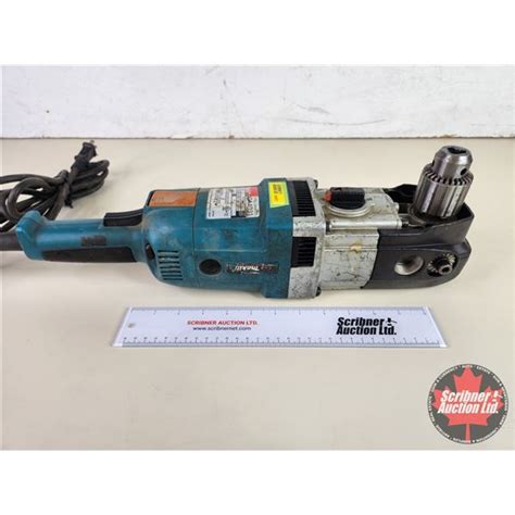 MAKITA DA4031 1/2" Corded Right - Angle Drill (18-1/2"H x 4"W X 4"D ...