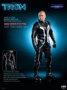 TRON Motorcycle Suit Looks Straight From the Movie