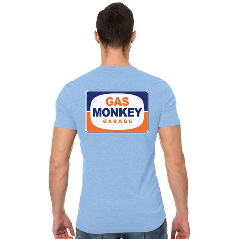 Gas Monkey Garage 'Gas Em Up' T-Shirt - Blue – Fan Merch